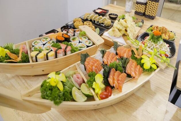 Sushi Garden - ăn sushi giá rẻ ở hà nội